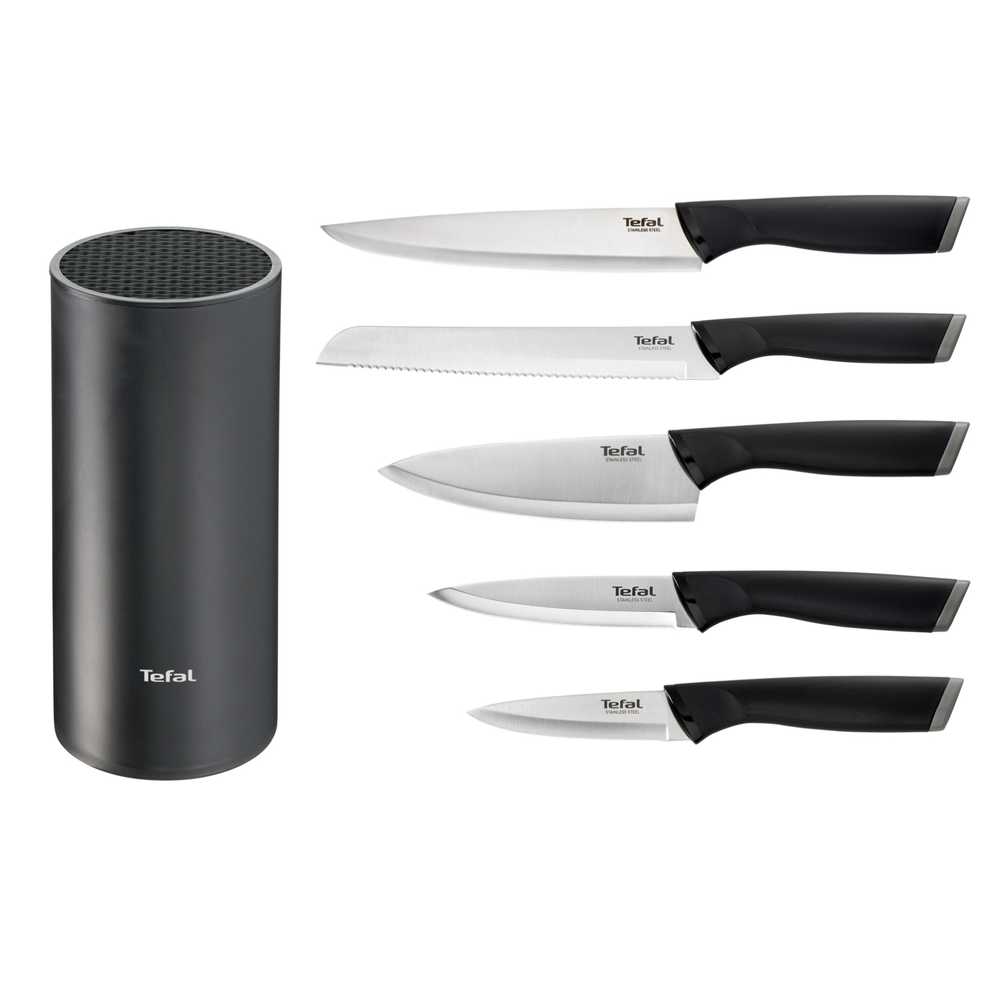 Набор ножей с блоком для хранения Tefal Comfort K2216S74