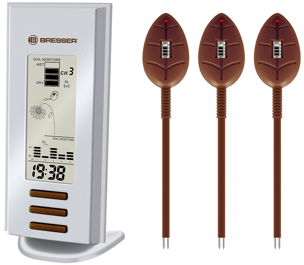 Индикатор полива растений Bresser с тремя датчиками