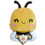 Шар Фольгированный Милая пчелка (Желтый)