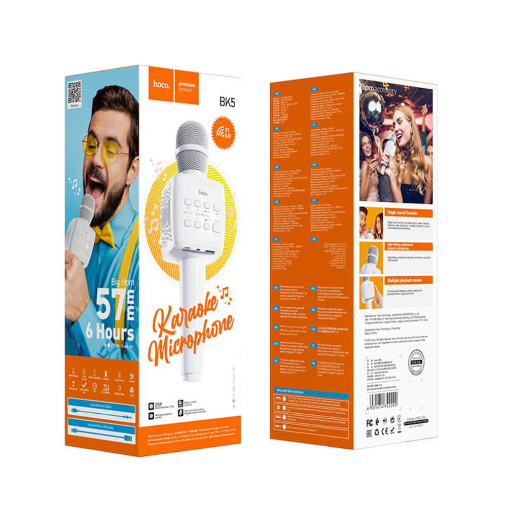 Микрафон Hoco BK5
