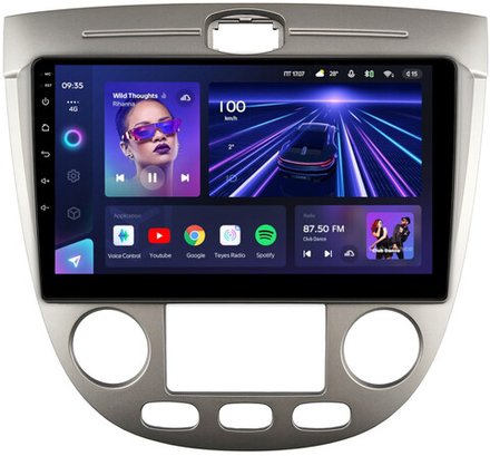 Магнитола для Chevrolet Lacetti хэтчбек (климат) - Teyes CC3L на Android 10, 8-ядер, CarPlay, 4G SIM-слот