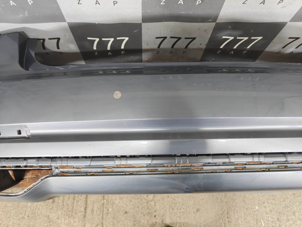 Бампер задний + юбка заднего бампера Audi A8 (D5) 17-нв Б/У Оригинал 4N0807067AGRU