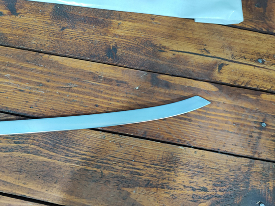 Молдинг передней двери Mercedes GLC C253 Coupe 15-22 Б/У Оригинал A2537252900