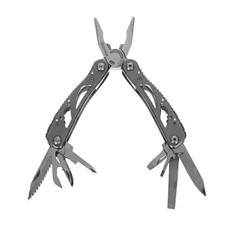 Инструмент ЕРМАК многофункциональный 11 функций 9 насадок на отвертку+адаптер 16.5см