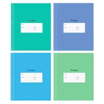 Тетрадь А5 24л. клет. "Школьная" в ассорт. (BG)