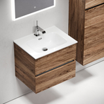 Тумба подвесная под раковину Sancos Urban, дуб чарльстон 590х450х550