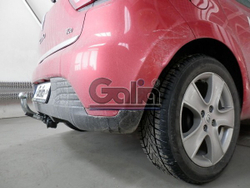 Фаркоп оцинкованный Galia R080A для Renault Clio хетчбек 2005-2012, 2012-(паспорт и сертификат в комплекте)(без электрики)