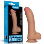 Вибратор реалистик Lovetoy Power Basics (16*4,5 см)
