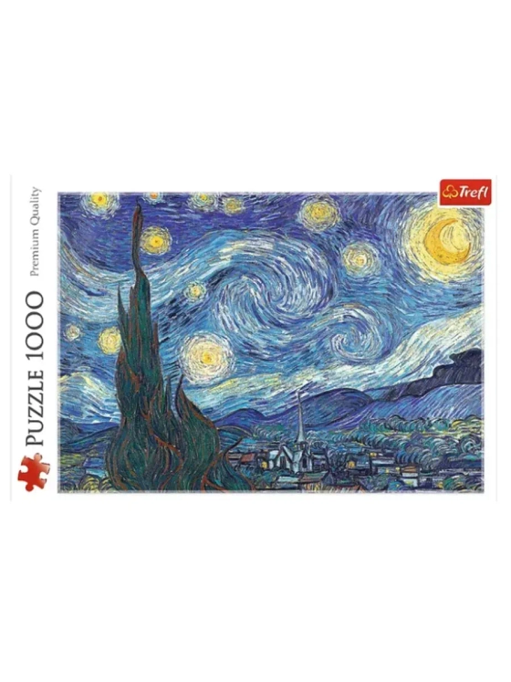 Пазлы для детей и взрослого 1000 элементов Звездная ночь