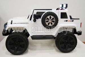 Детский электромобиль River Toys JEEP WRANGLER O999OO белый