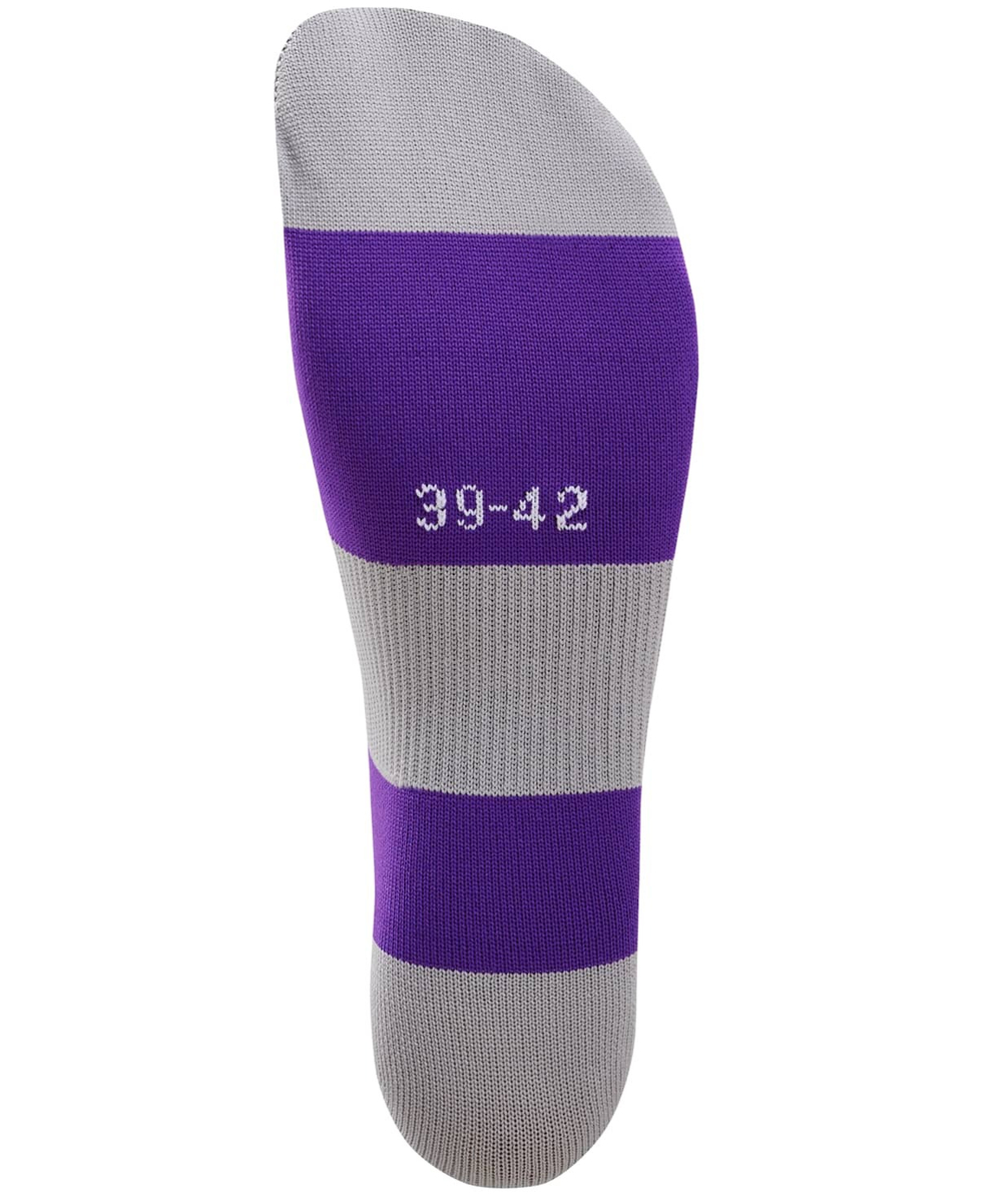 Гетры футбольные CAMP BASIC SOCKS, фиолетовый/серый/белый