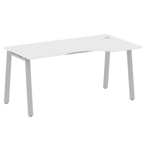 Метал Систем Стол криволинейный правый на А-образном м/к БА.СА-1 (R)  1600*900*750