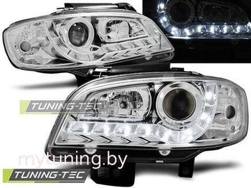 Передние фары Seat Cordoba 1/Ibiza 2 daylight chrome