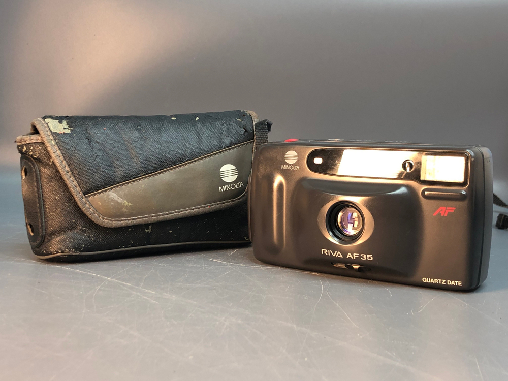 Minolta AF35, не работает экран