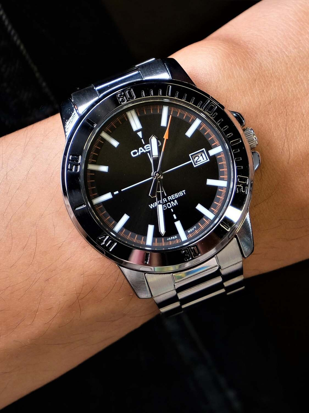 Мужские наручные часы Casio MTP-VD01D-1E2
