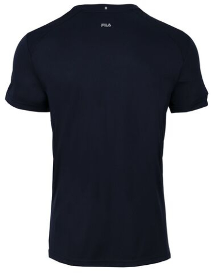 Теннисная футболка Fila T-Shirt Sean - fila navy/white/fila red stripe