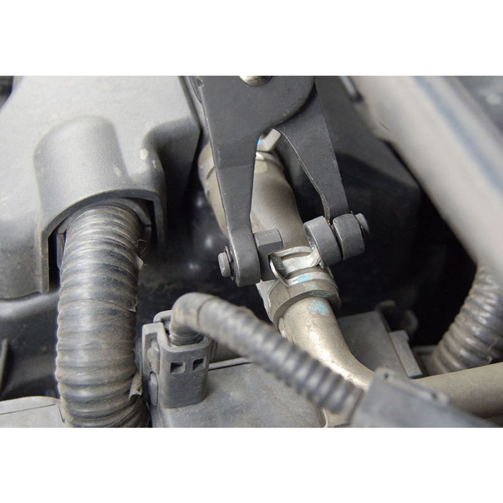 KING TONY (9AA16) Щипцы для пружинных хомутов системы охлаждения, 60 мм, трещотка