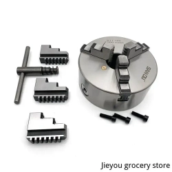 3-кулачковый самоцентрирующийся патрон K11-160 металлический патрон ручного типа для небольшого токарного станка-422w