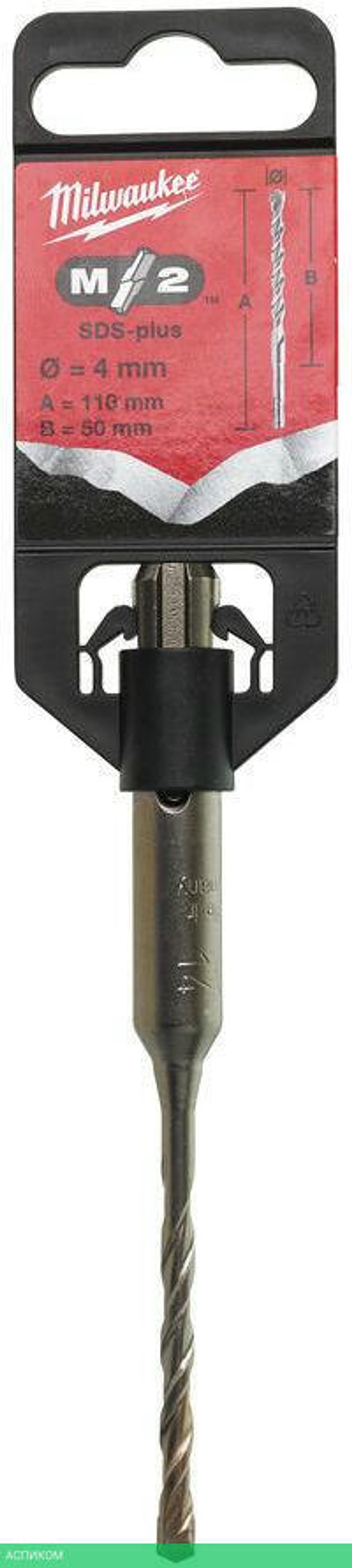 Бур Milwaukee SDS+ M2 4x110 (4932339498)