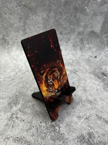 Подставка для телефона деревянная