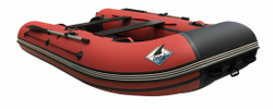 Лодка ПВХ ORCA 380 НДНД красный/черный