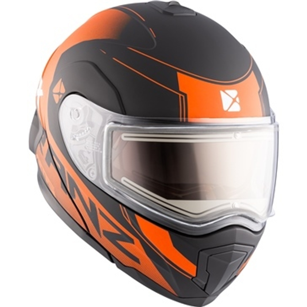 Шлем CKX TRANZ 1.5 AMS EDL CALIBER, двойная линза с электроподогревом