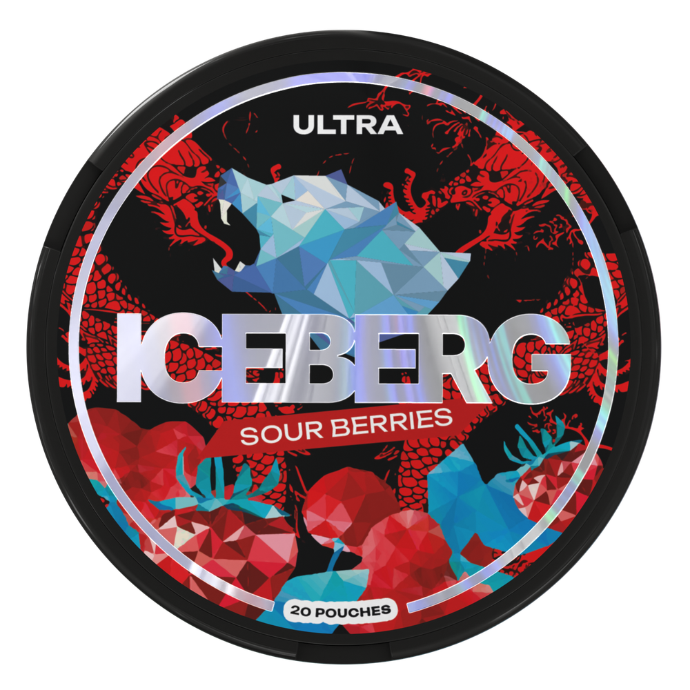 ICEBERG ULTRA SOUR BERRIES (150 МГ) - КИСЛЫЕ ЯГОДЫ