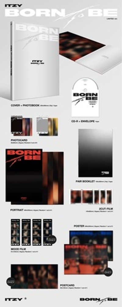 Альбом ITZY - BORN TO BE (Limited ver.)