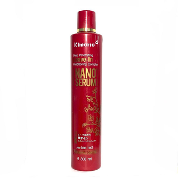 Сыворотка для волос Kimono Nano Serum plus Beet Root комплексный уход от выпадения с экстрактом свеклы 300 мл