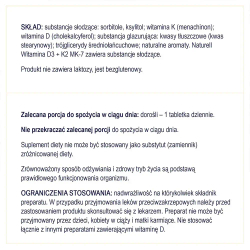 Naturell Витамин D3 + K2 MK-7 - 60 сосательных таблеток