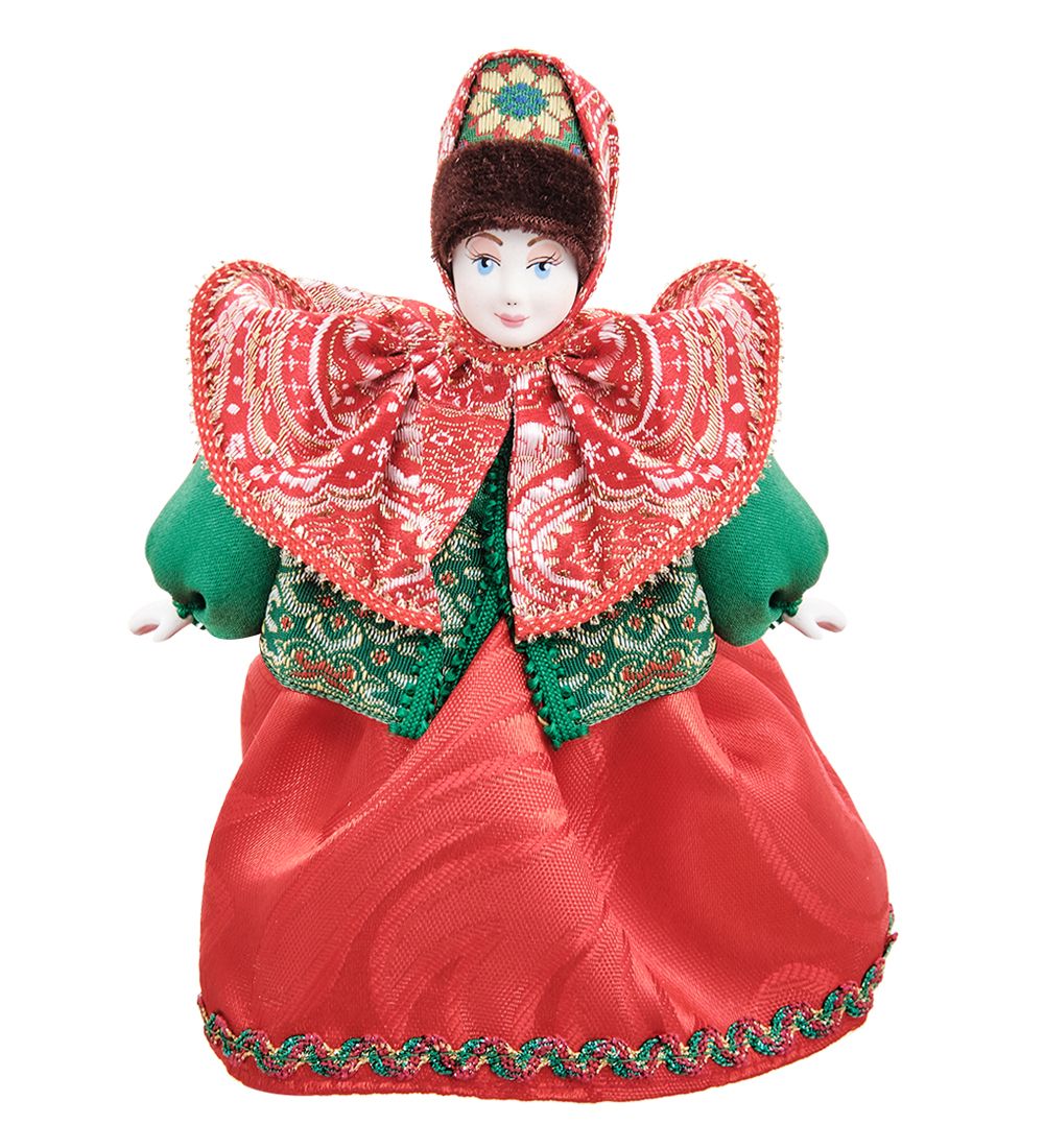 РусКукла RK-934/2 Кукла «Марфуша в парчовом платке»