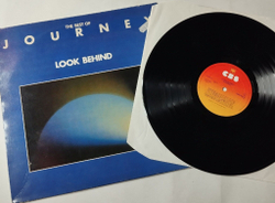 Винтажная виниловая пластинка LP The Best Of Journey Look Behind (Holland 1982)