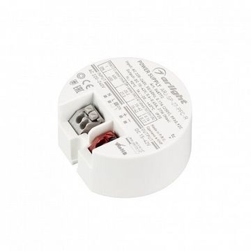 Блок питания для светодиодных изделий 048772 ARJ-SP-27-PFC-R (27W, 15-42V, 0.6-0.65A) Arlight