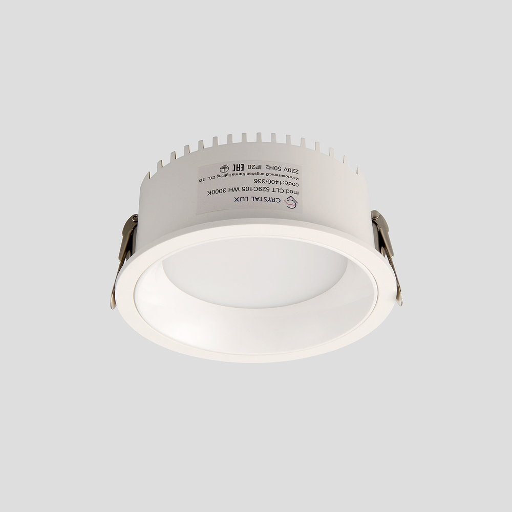 Светильник встраиваемый Crystal Lux CLT 529C105 WH 3000K
