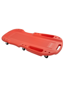 Лежак пластиковый подкатной на 6-ти колесах RockForce##Rock FORCE RF-TRH6808B