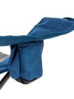 Кресло складное Helios синий/серый (HS-244-BG)