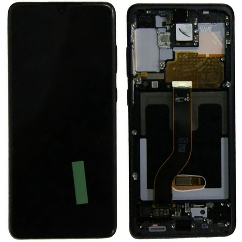 Дисплей для Samsung Galaxy S20+ (G985F) с тачскрином и рамкой Черный - OR (SP)