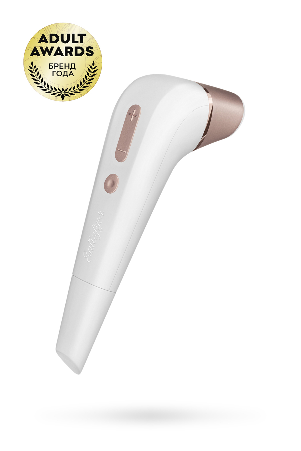 Вакуум-волновой бесконтактный стимулятор клитора Satisfyer Number Two, ABS пластик, белый, 17 см