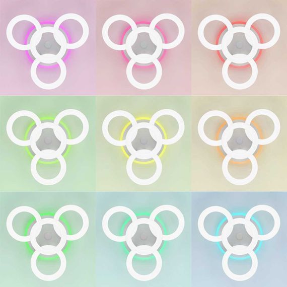 Потолочная светодиодная люстра Citilux Паркер Смарт CL225A140E