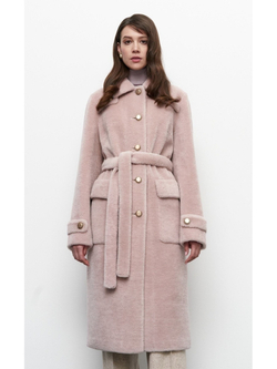 Шуба чебурашка тедди пальто, SilverFox (арт. S1112rm011bz)