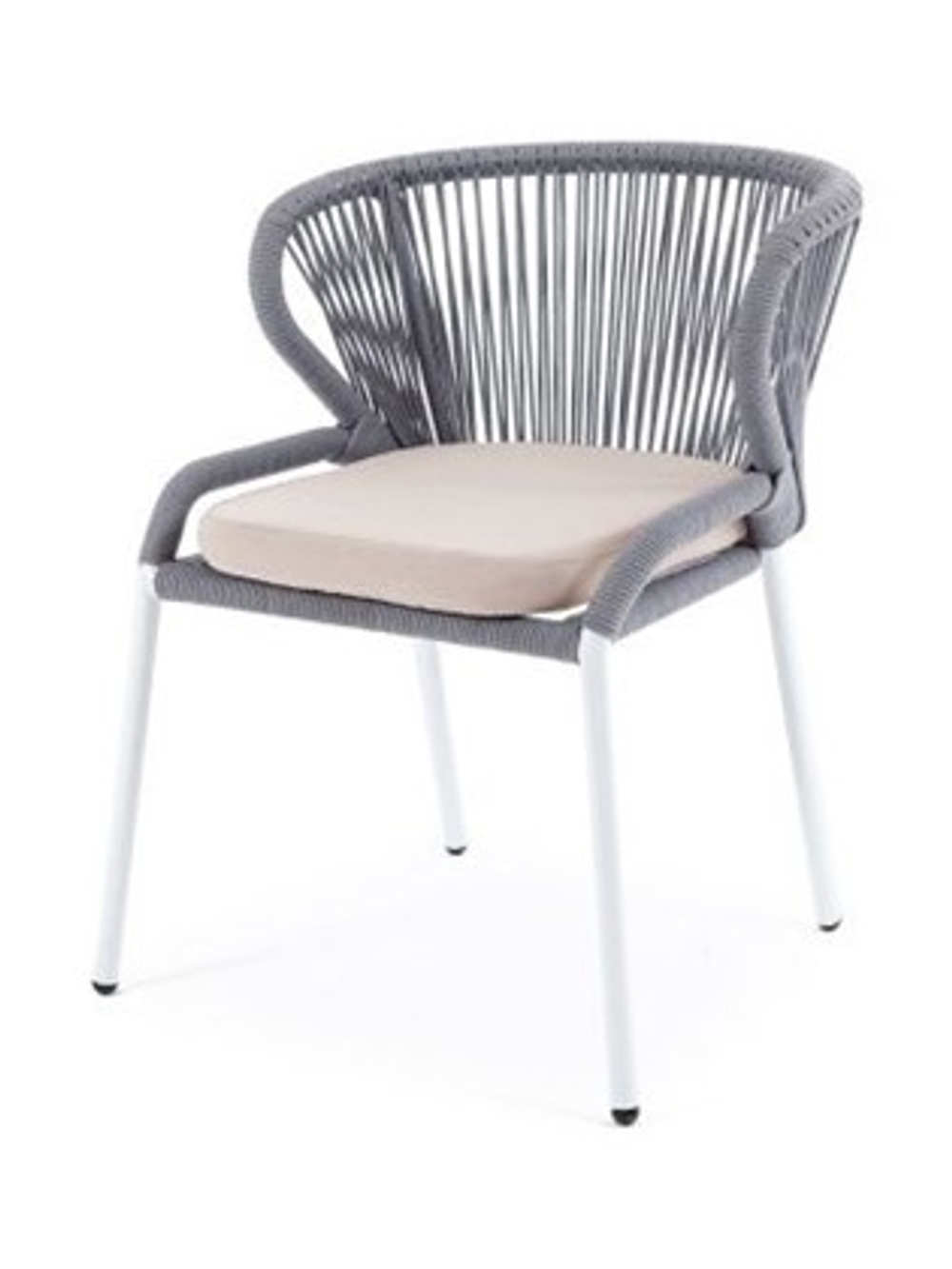 Стул Милан MIL-CH-001 W SH H-grey(beige)