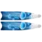 Лопасти Leaderfins Pure Carbon Meduse Limited Edition белая отбортовка, 80 см, 20 градусов