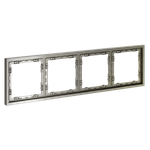 Рамка пластиковая VOLTUM S70 на 4 поста, (шелк)