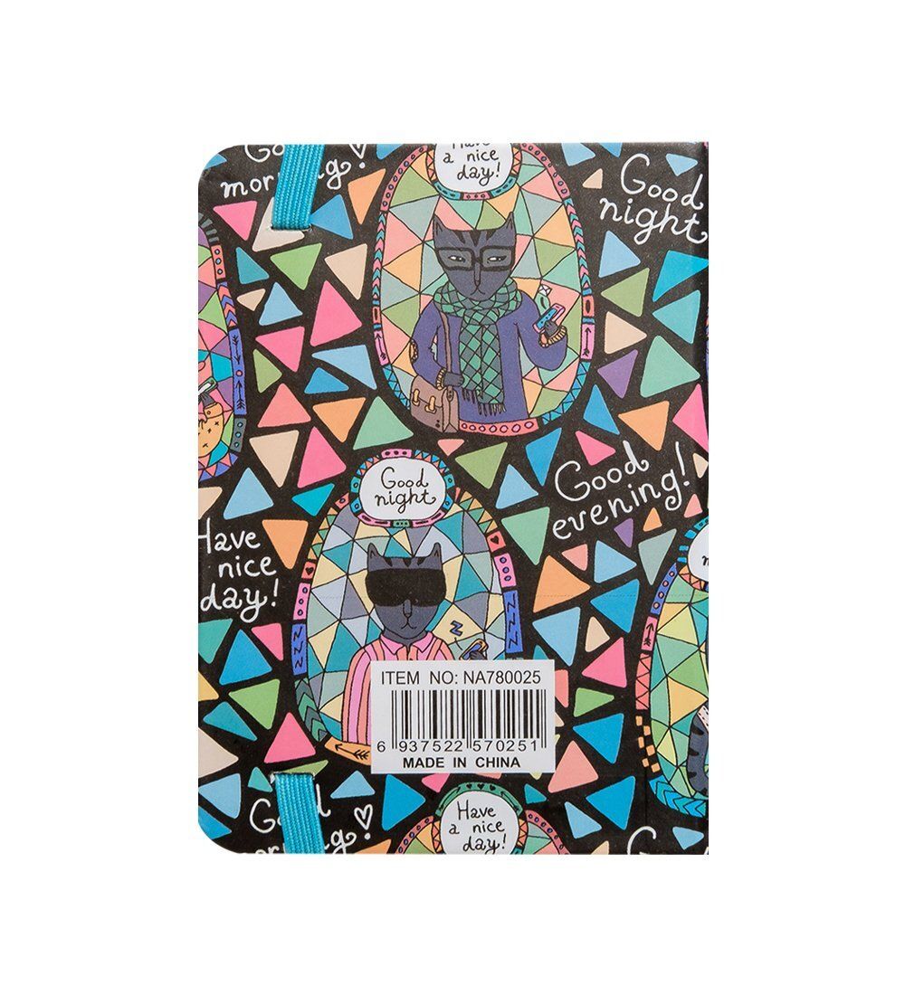BM-23/2 Блокнот микро «Богемные коты» (твердая обложка)