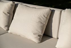 "Мальдивы" трансформирующаяся лаунж-зона из искусственного ротанга, цвет соломенный