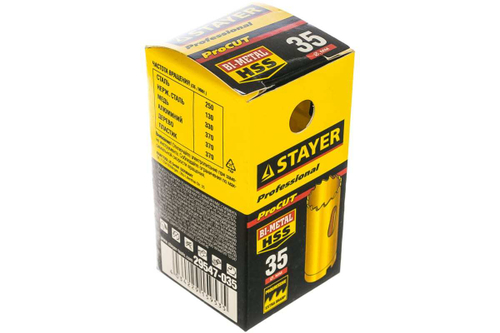 Коронка универсальная биметаллическая PROFESSIONAL (35х38 мм; 5/8'') STAYER 29547-035