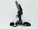 Пила аккумуляторная цепная RISLONE / беспроводная мини электропила садовая 550W в кейсе