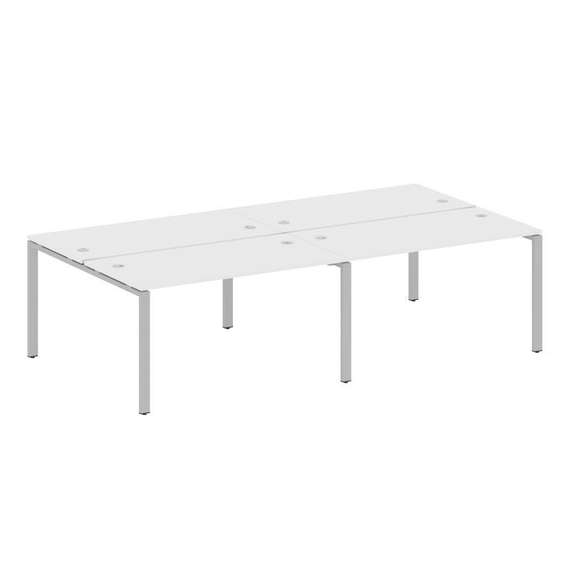 Метал Систем Рабочая станция на 4 места на П-образном м/к БП.СМ-4.3