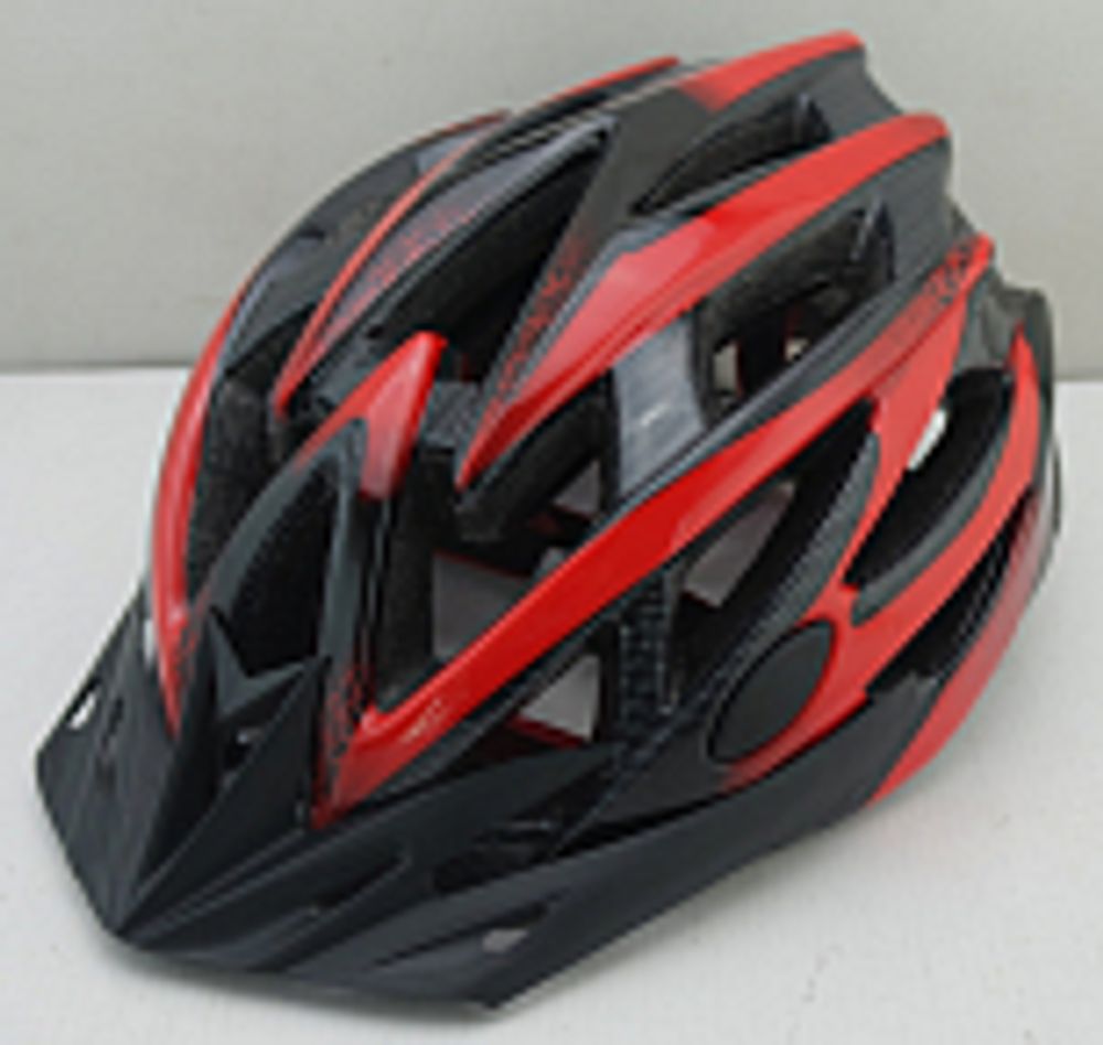 Шлем защитный FSD-HL056 (in-mold) красно-чёрный, размер L