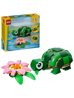 Конструктор Лего Креатор Черепаха с кувшинкой 3‑в‑1 | LEGO Creator Turtle with Lily 325 деталей (7+) 31377_УЦЕНКА